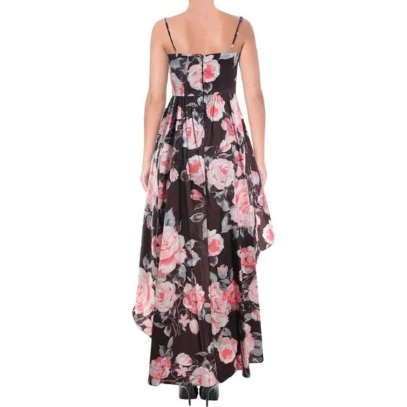 B. Darlin  Formal Dress Floral Hi-Low. NWT! - Picture 2 of 9